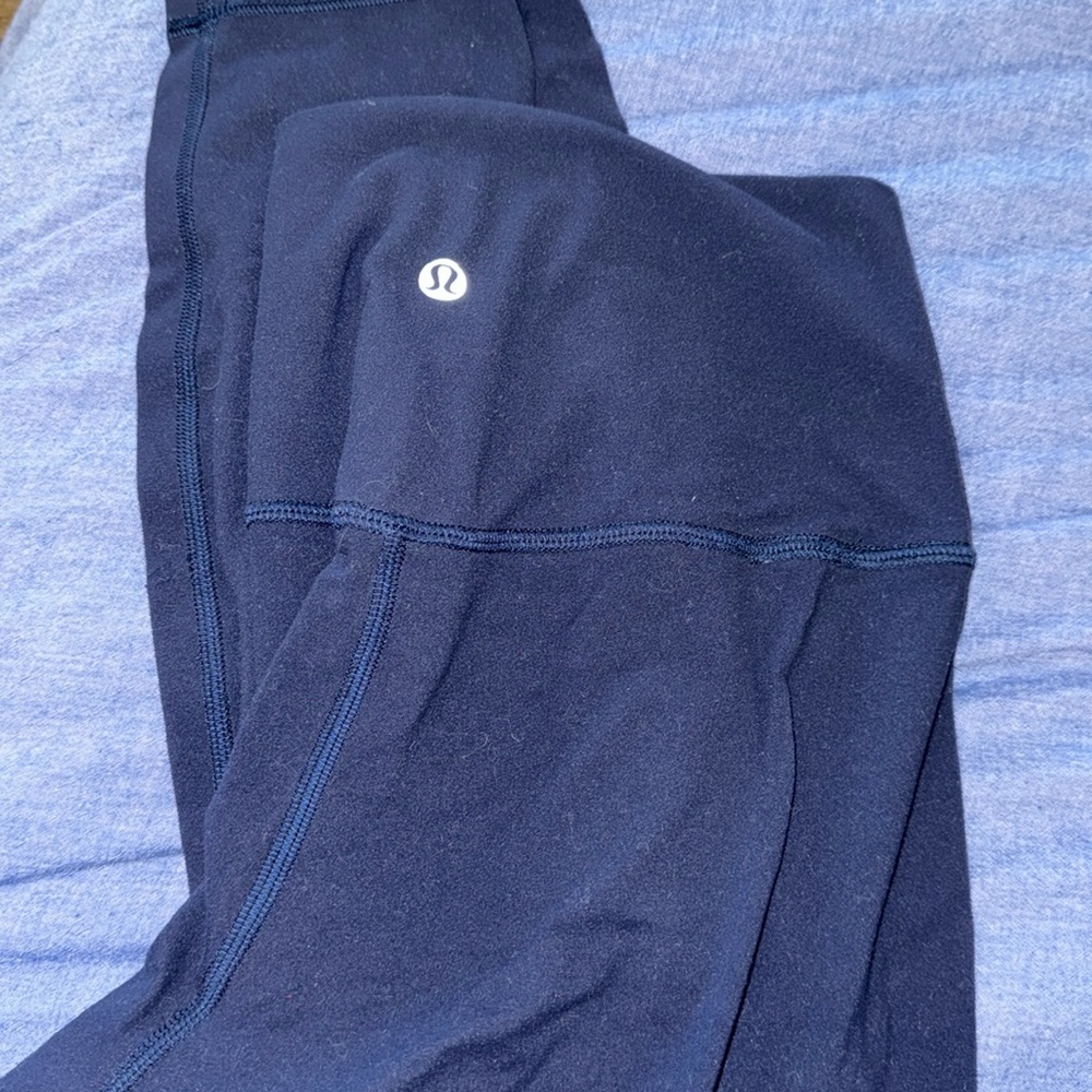 Navy blue lululemon align leggings